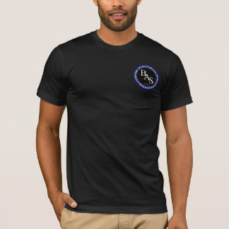 T-shirt BAS avec logo sur l'avant et l'arrière