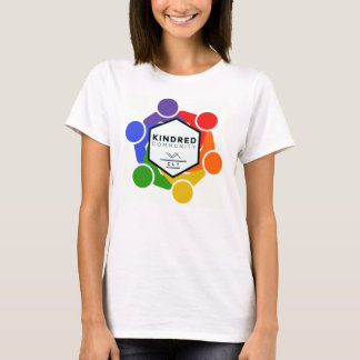 T-Shirt bas pour femmes "EMBRASSER TOUT"