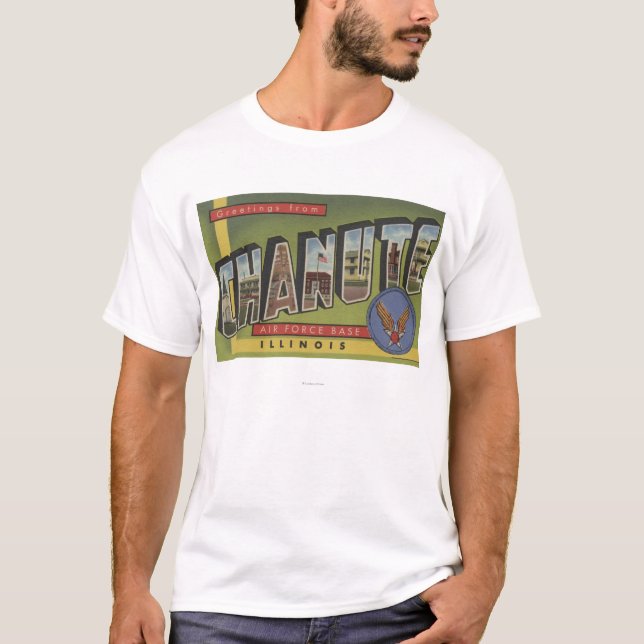 T-shirt Base aérienne de Chanute - grandes scènes de (Devant)