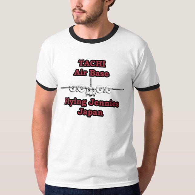 T-shirt base aérienne Japon C-130 de tachi (Devant)