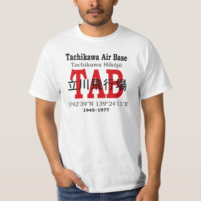 T-shirt Base aérienne Japon de Tachikawa (Devant)
