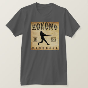 T-shirt Base-ball 1896 de Kokomo Indiana