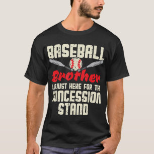 T-shirt Base-ball Brother Concession Stand Family Matching