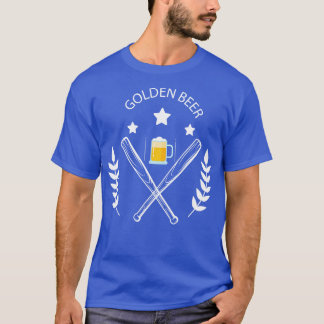 T-shirt base-ball de bière