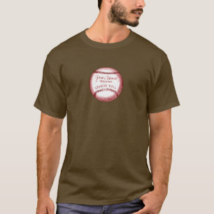 T-shirt Base-ball personnalisé par cru
