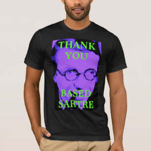 T-shirt basé de Sartre