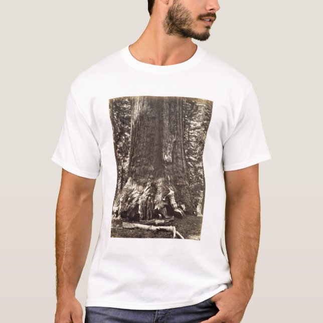 T-shirt Base du géant grisâtre, 'du livre de Yosemite (Devant)
