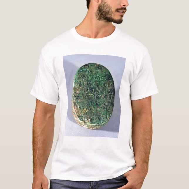 T-shirt Base d'un scarabée de mariage d'Amenhotep III (Devant)