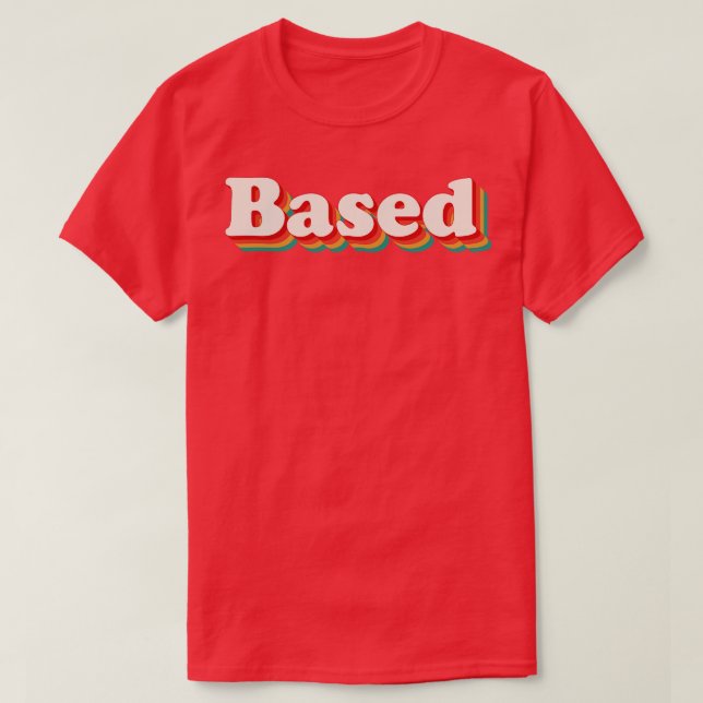 T-shirt Basé sur (Design devant)