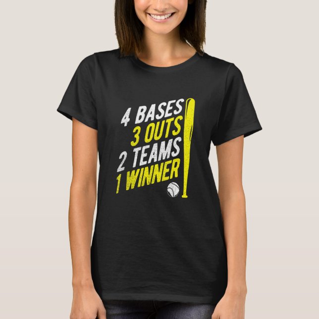 T-shirt Baseball 3 (Devant)