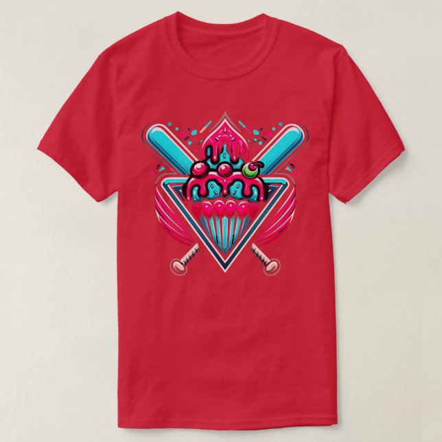 T-shirt Baseball Accueil Social Club pour Garçon Crème gla (Design devant)