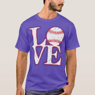 T-shirt BASEBALL D'AMOUR vintage