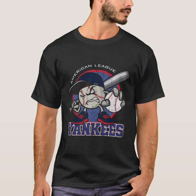 T-shirt Baseball de New York (Devant)