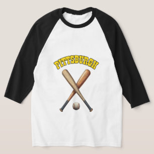 T-shirt Baseball de Pittsburgh