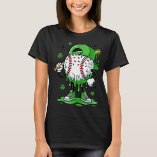 T-shirt Baseball Drip pour garçons Crème glacée Drip Pla B