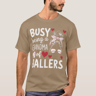 T-shirt Baseball Grand-mère Grand-mère Grandparents Day fa