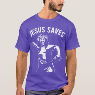 T-shirt Baseball Jésus Sports religieux drôle