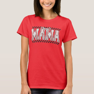 T-shirt Baseball Maman - Graphisme pour le Jour de