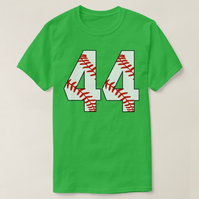 T-shirt Baseball Numéro 44 44 Jersey De Baseball Favorite  (Design devant)
