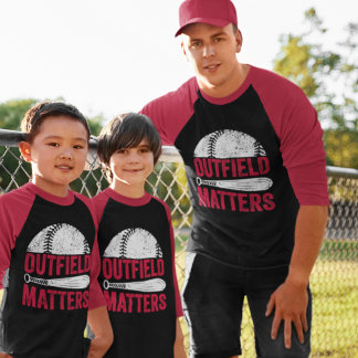 T-shirt Baseball personnalisé pour garçons avec le nom de