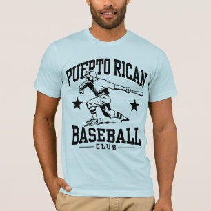 T-shirt Baseball portoricain