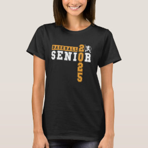 T-shirt Baseball Senior Night Baseball Senior 2025 Graduat