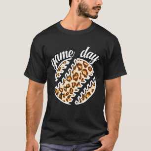 T-shirt Baseball Softball de jour de match Lanceur Receveu