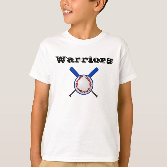 T-shirt Baseball, Softball, Tee Ball, Little League par SR (Devant)