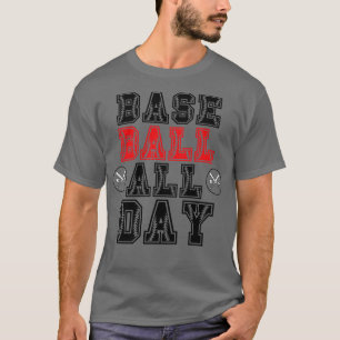 T-shirt Baseball toute la journée Baseball Lover 15