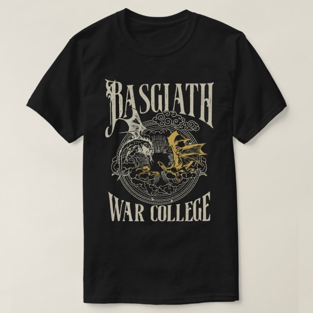T-shirt Basgiath College Dragon Riders Rebecca Quatrième E (Design devant)