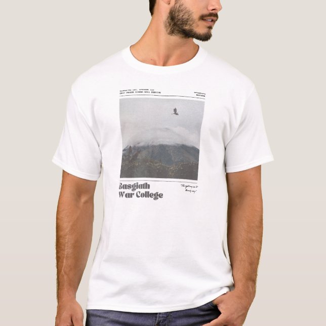T-shirt Basgiath War College 4e Escadre Imaginaire romanti (Devant)