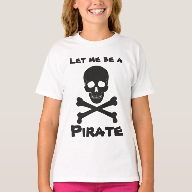 T - shirt Basic A Manches langes Mädchen Halloween (Vorderseite)