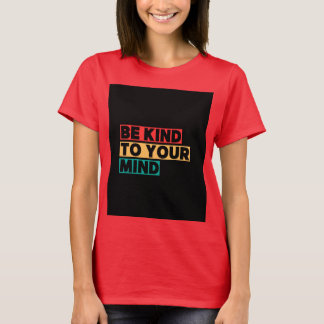 T-shirt basique avec belle impression