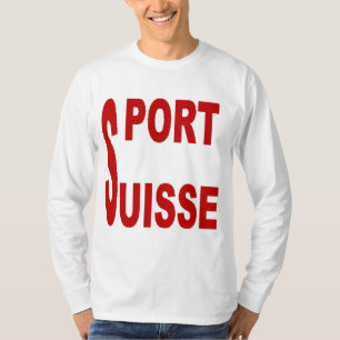 T-shirt basique blanc SPORT SUISSE
