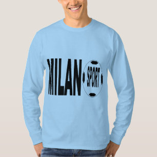 T-shirt basique bleu ciel MILANO  SPORT
