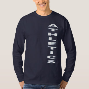T-shirt basique bleu marine ATHLETICS