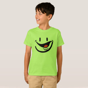 T-shirt basique de Smiley Face Kid