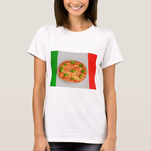 T-SHIRT BASIQUE FEMME PIZZA ITALIENNE