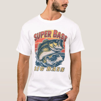 T-Shirt Basique Homme Super Bass Gros Bass