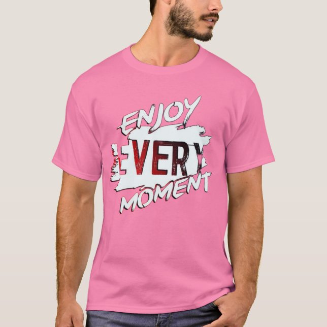 T-shirt basique masculin essentiel (Devant)