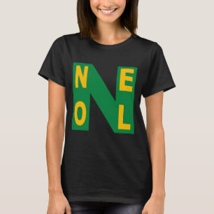 T-shirt basique noir Design NOEL