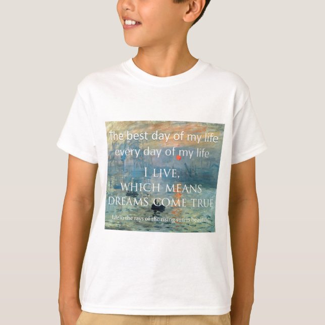 T-shirt basique pour enfants (Devant)