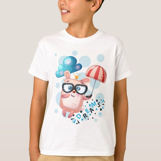 T-shirt basique pour enfants (Devant)
