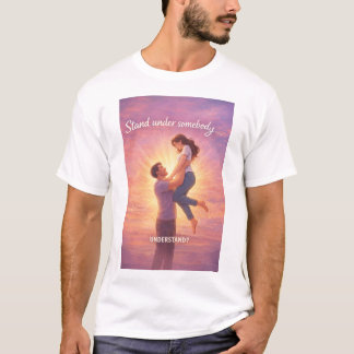 T-shirt basique pour homme « Comprenez quelqu'un »