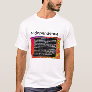T-shirt basique pour homme Independence jGibney Z