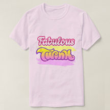 T-shirt basique pour hommes Fabulous Twink Pride