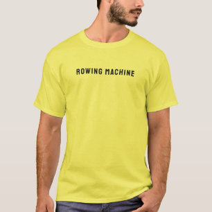 T-Shirt Basique pour Hommes   Machine à Ramer