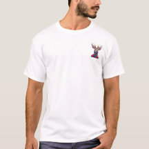 T-shirt basique pour hommes - The Colourful Deer
