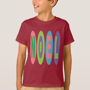 T-shirt basisches kastanienbraunes für Kinder