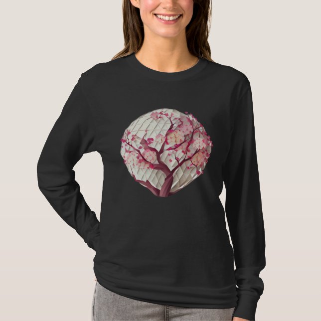 T-shirt Bask in the Beauty of a Blossoming World (Devant)